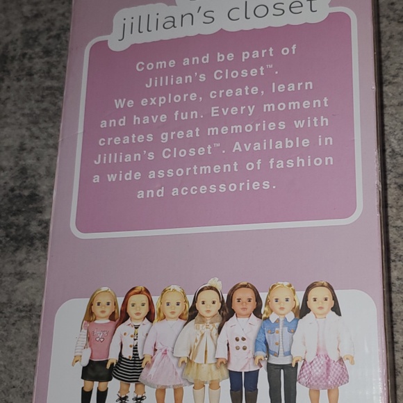 JILLIAN'S CLOSET 18' DOLL LONG STRAIGHT BLONDE HAIR BLUE EYES NEW IN BOX - Picture 2 of 3